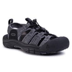 KEEN Pánské sandály Keen NEWPORT H2 M black/steel grey|40,5 EU