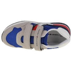 Tommy Hilfiger Boty Low Cut Sneaker na suchý zip Jr T1B4-32236-1040X602 velikost 30