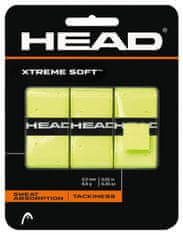 Head Vrchní omotávka HEAD Extremesoft tl. 0,5mm žlutá 3ks 2023/24