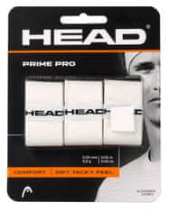 Head Vrchní omotávka HEAD Prime Pro tl. 0,5mm bílá 3ks 2023/24