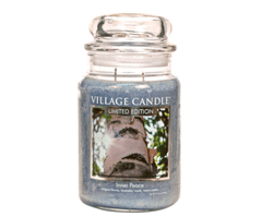 Village Candle Inner Peace 602g vonná svíčka ve skle Vnitřní klid