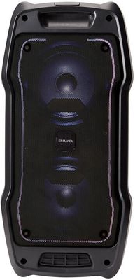  stílusos hordozható hangszóró AIWA kbtus 400 Bluetooth AUX bemenet üzemidő 6H újratölthető akkumulátor karaoke funkció mikrofon csomag microSD slot equalizer 5 móddal 