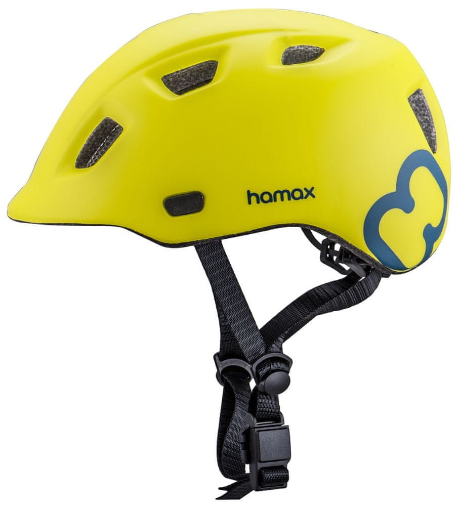 Hamax THUNDERCAP Dětská cyklistická helma žlutá/modrá žlutá/modrá 52 - 57
