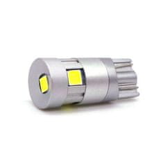 motoLEDy LED žárovka W5W, T10 12-24V CANBUS 400lm