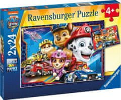 Ravensburger Puzzle Tlapková patrola: Záchranáři 2x24 dílků
