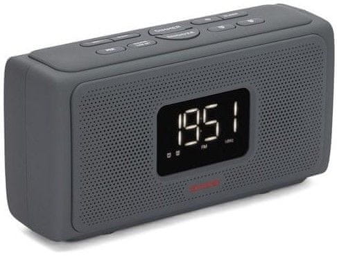  elegáns rádió aiwa CRU-80 BT aux könnyen kezelhető beépített elemes ébresztőóra két ébresztési idő szundi alvás fm tuner mikrofon 