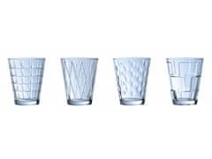 Villeroy & Boch Sada sklenic na vodu z kolekce DRESSED UP - BLUE, 4 ks