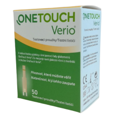 One Touch One Touch Verio testovací proužky 50 ks