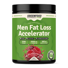 GreenFood Nutrition Performance Men Fat Loss Accelerator 420g - Malina