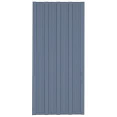 Vidaxl Střešní panely 36 ks pozinkovaná ocel šedé 100 x 45 cm