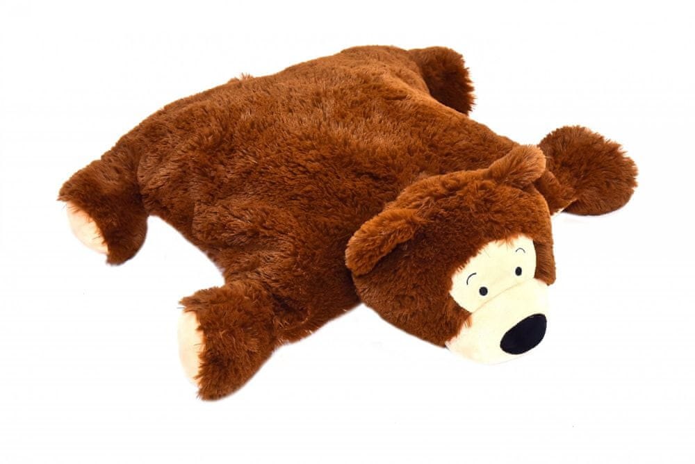 Levně Mac Toys Polštář plyšové zvířátko - medvěd