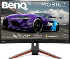 BENQ EX2710R - LED monitor 27" (9H.LK9LB.QBE)