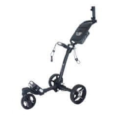 Axglo Tri-360 V2 ruční tříkolový golfový vozík Black / Grey