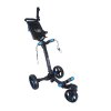 Tri-360 V2 ruční tříkolový golfový vozík Black / Blue