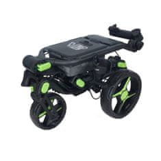 Axglo Tri-360 V2 ruční tříkolový golfový vozík Black / Green