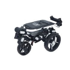 Axglo Tri-360 V2 ruční tříkolový golfový vozík White / Grey