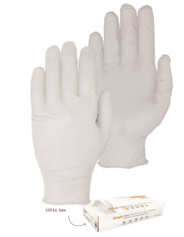 BALENÍ - Latexové rukavice, vel. L (100ks)