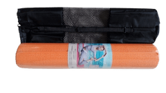 Unison Podložka na cvičení jóga 6 mm s obalem oranžová (yoga mat)