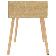 Greatstore Noční stolek dub sonoma 40 x 40 x 56 cm dřevotříska