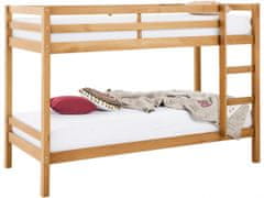 Danish Style Patrová postel Ali I., 208 cm, borovice