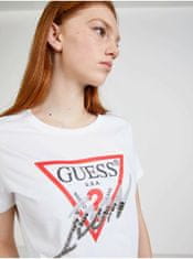 Guess Bílé dámské tričko Guess XL