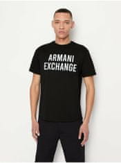 Černé pánské tričko Armani Exchange M