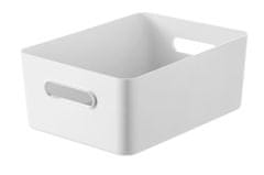 SMARTSTORE Úložný box "Compact L", bílý, plast, 15,4 l, 11010
