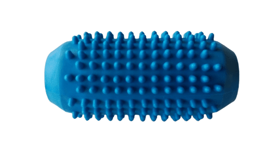 Unison  Masážní váleček ježek 13,5 cm modrý Unison UN 2019
