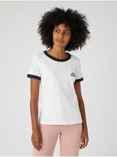 Wrangler Černo-bílé dámské tričko s potiskem Wrangler