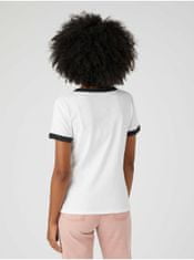 Wrangler Černo-bílé dámské tričko s potiskem Wrangler XS