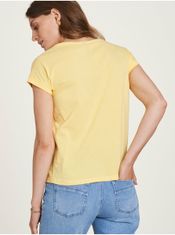 Tranquillo Žluté dámské tričko Tranquillo S