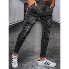 Dstreet Pánské džínové kalhoty OLA černé ux3580 s31