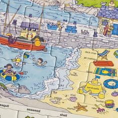 LARSEN Puzzle Angličtina 3: U moře 70 dílků