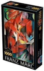 D-Toys Puzzle Lišky 1000 dílků