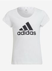 Adidas Bílé holčičí tričko adidas Performance 116