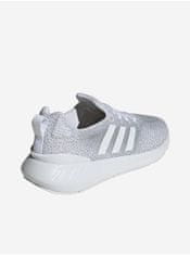 Adidas Světle šedé pánské žíhané boty adidas Originals Swift Run 22 47 1/3