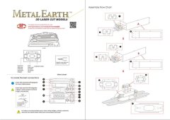 Metal Earth 3D puzzle Trajekt