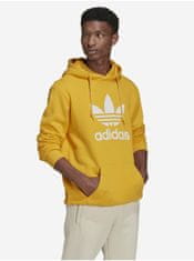 Adidas Žlutá pánská mikina s kapucí adidas Originals M