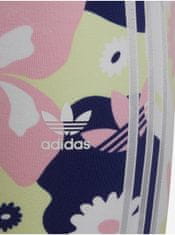 Adidas Růžovo-modré holčičí vzorované kraťasy adidas Originals Biker Shorts 162