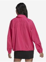 Adidas Tmavě růžová dámská lehká bunda adidas Originals Windbreaker S