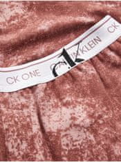 Calvin Klein Starorůžové dámské batikované tepláky Calvin Klein Jeans XL
