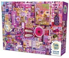 Cobble Hill Puzzle Barvy duhy: Fialová 1000 dílků