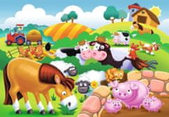 Ravensburger Moje první outdoor puzzle Zvířátka na farmě 12 dílků 
