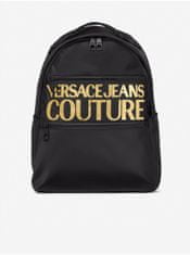 Versace Jeans Černý pánský batoh s nápisem Versace Jeans Couture UNI