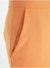 Trendyol Oranžové dámské široké kalhoty Trendyol XS