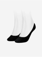 Tommy Hilfiger Sada dvou párů dámských ponožek v černé barvě Tommy Hilfiger Underwear 39-42