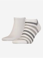 Tommy Hilfiger Sada dvou párů pánských ponožek v bílé barvě Tommy Hilfiger Underwear 39-42