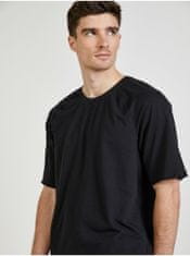 Calvin Klein Černé pánské tričko na spaní Calvin Klein S
