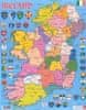 Puzzle Politická mapa Severního Irska 48 dílků