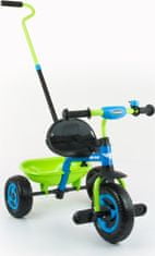 MILLY MALLY Dětská tříkolka Boby TURBO blue-green